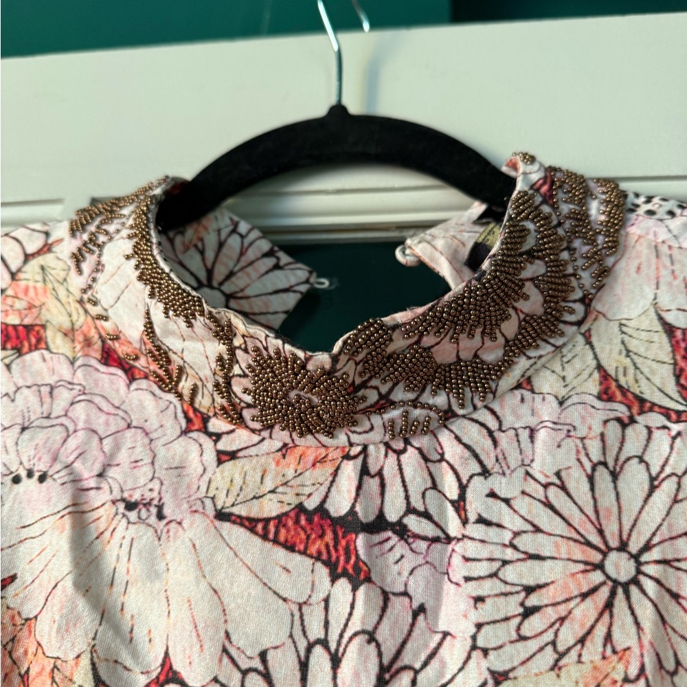 Anthropologie antonellla Geisha Designs beaded dress - Picture 2 of 4